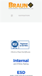 Mobile Screenshot of braunec.com